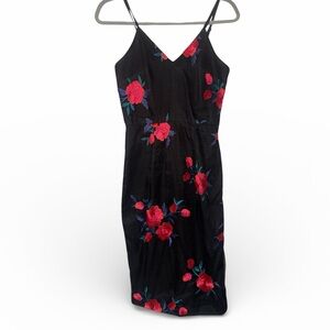 Chi Chi London Mesh Embroidered Cocktail Dress